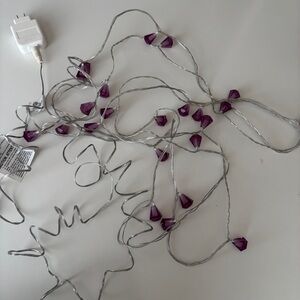Purple String Lights